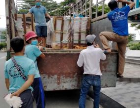 hình ảnh BỐC XẾP ĐÁ HOA CƯƠNG BIÊN HÒA ĐỒNG NAI