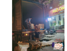 hình ảnh BỐC XẾP XUỐNG CONTAINER THỰC PHẨM BIÊN HÒA - ĐỒNG NAI