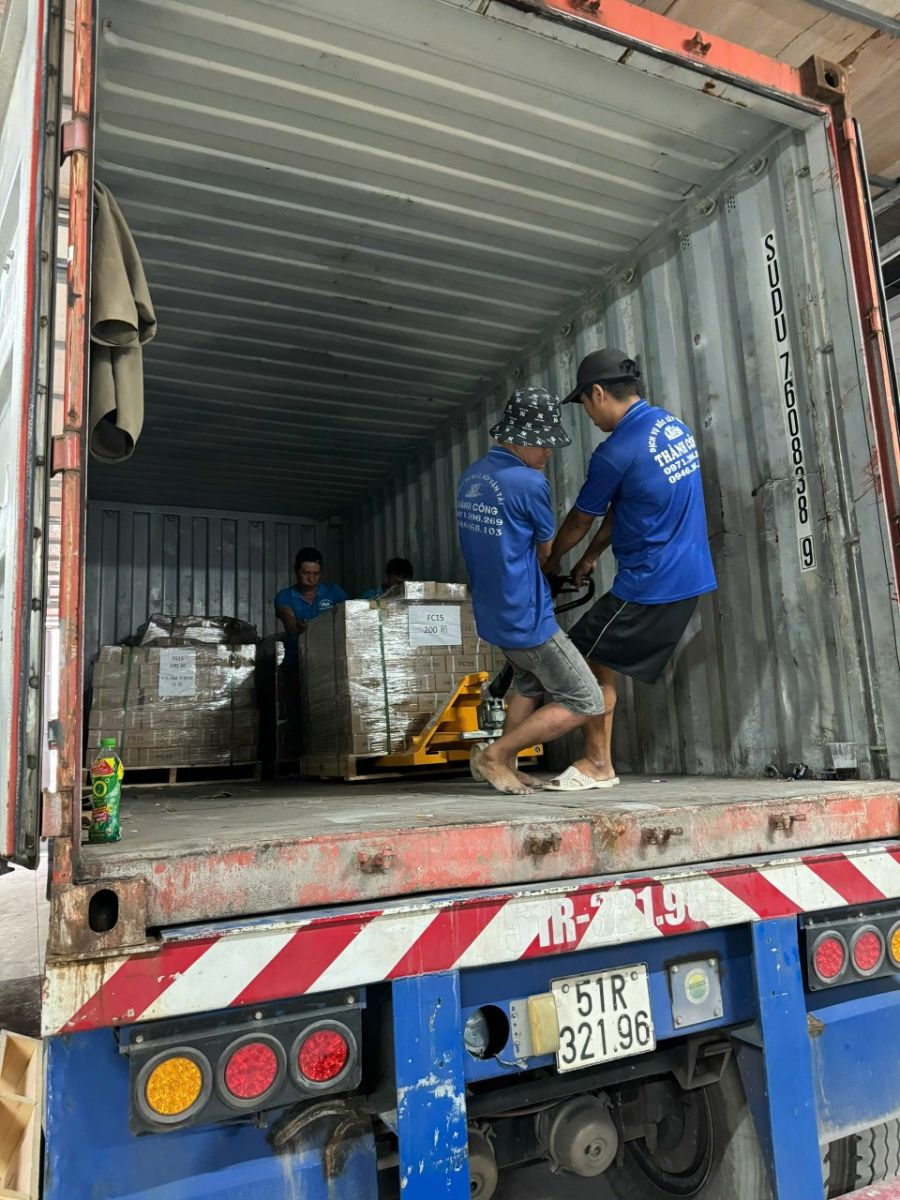 dịch vụ bốc xếp container