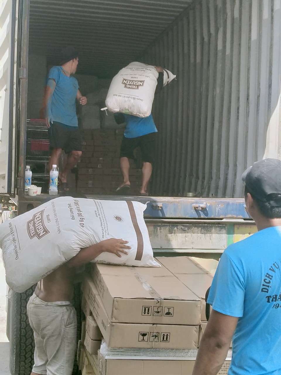 dịch vụ bốc xếp container
