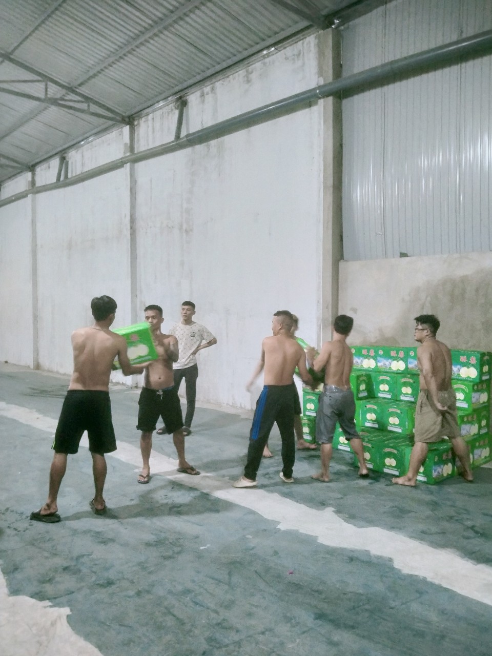 Qúa trình bốc xếp Container tại Cát Lái 