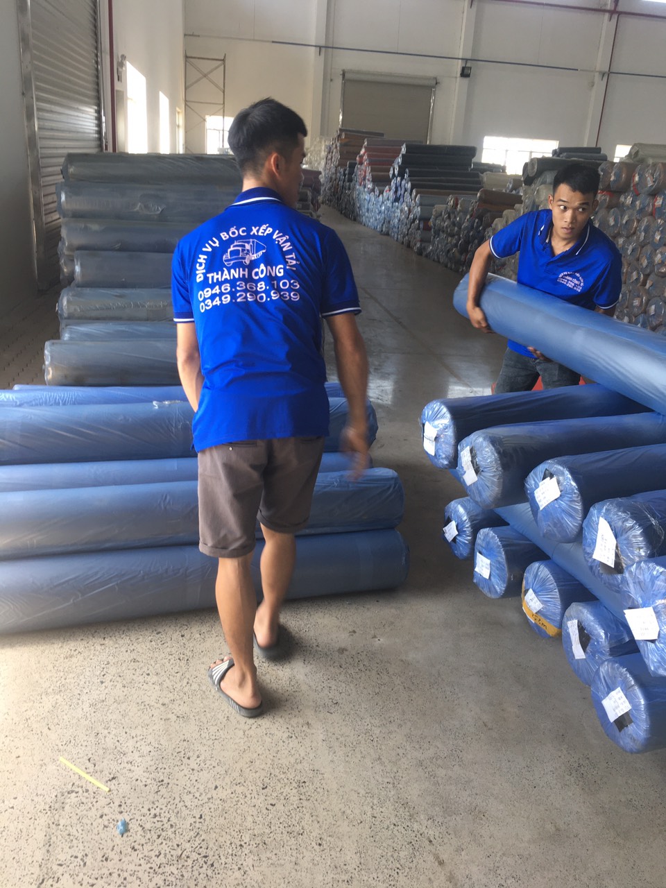 bốc xếp kho bãi