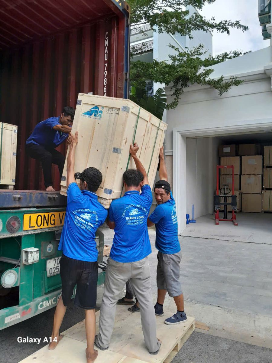 dịch vụ bốc xếp hàng hóa tại TP Biên Hòa Đồng Nai