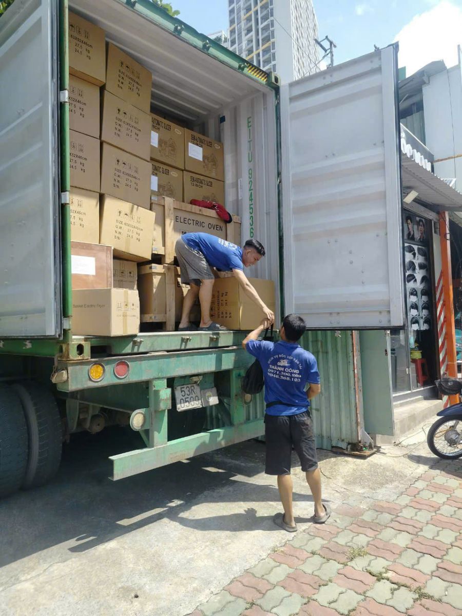 bốc xếp container tphcm